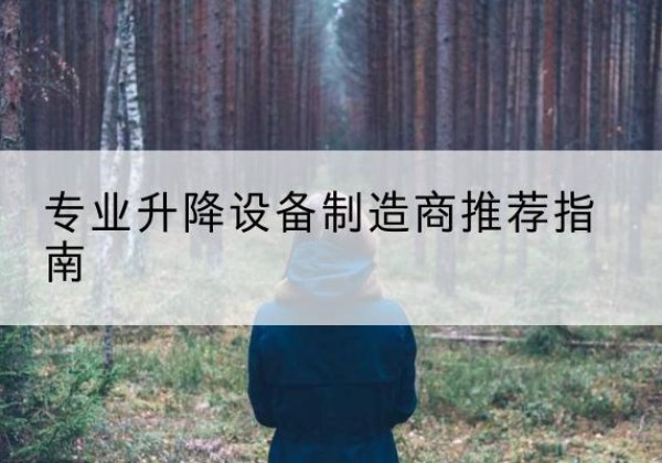岫岩电动剪叉升降平台厂家-专业升降设备制造商推荐指南